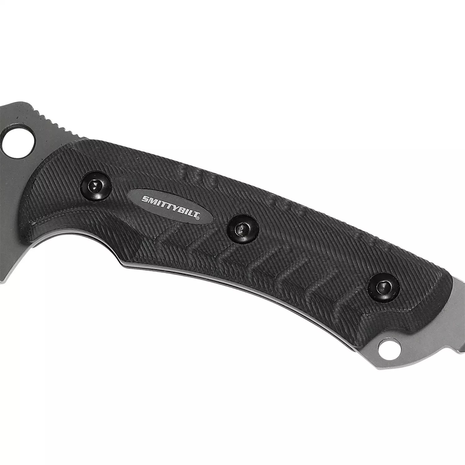 Smittybilt F.A.S.T. Survival Trail Knife – Compact 420 Stainless Rescue Tool- Recon Recovery