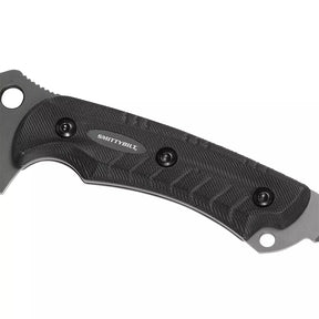 Smittybilt F.A.S.T. Survival Trail Knife – Compact 420 Stainless Rescue Tool- Recon Recovery