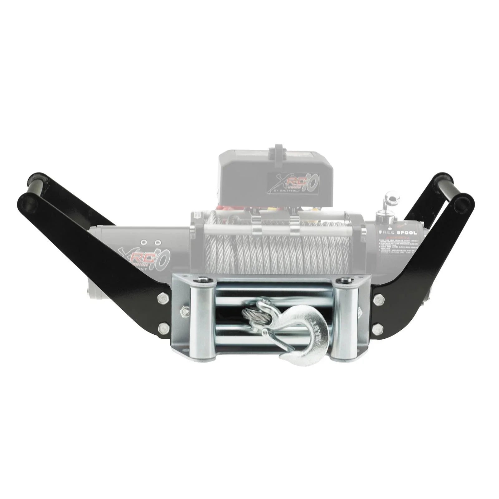 Smittybilt Winch Cradle for 2" Receiver - Fits 8K To 12K Winches - Recon Recovery