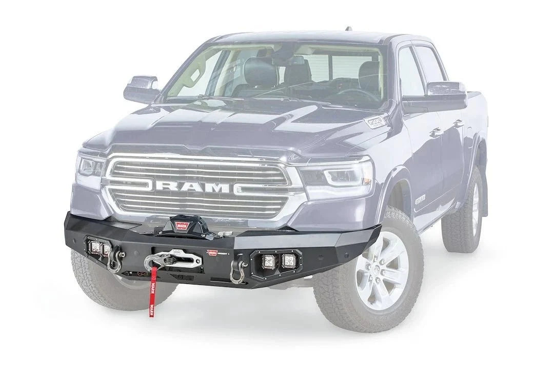 WARN Ascent Front Bumper | 2019–2024 Ram 2500 & 3500 – Heavy-Duty Off-Road Protection