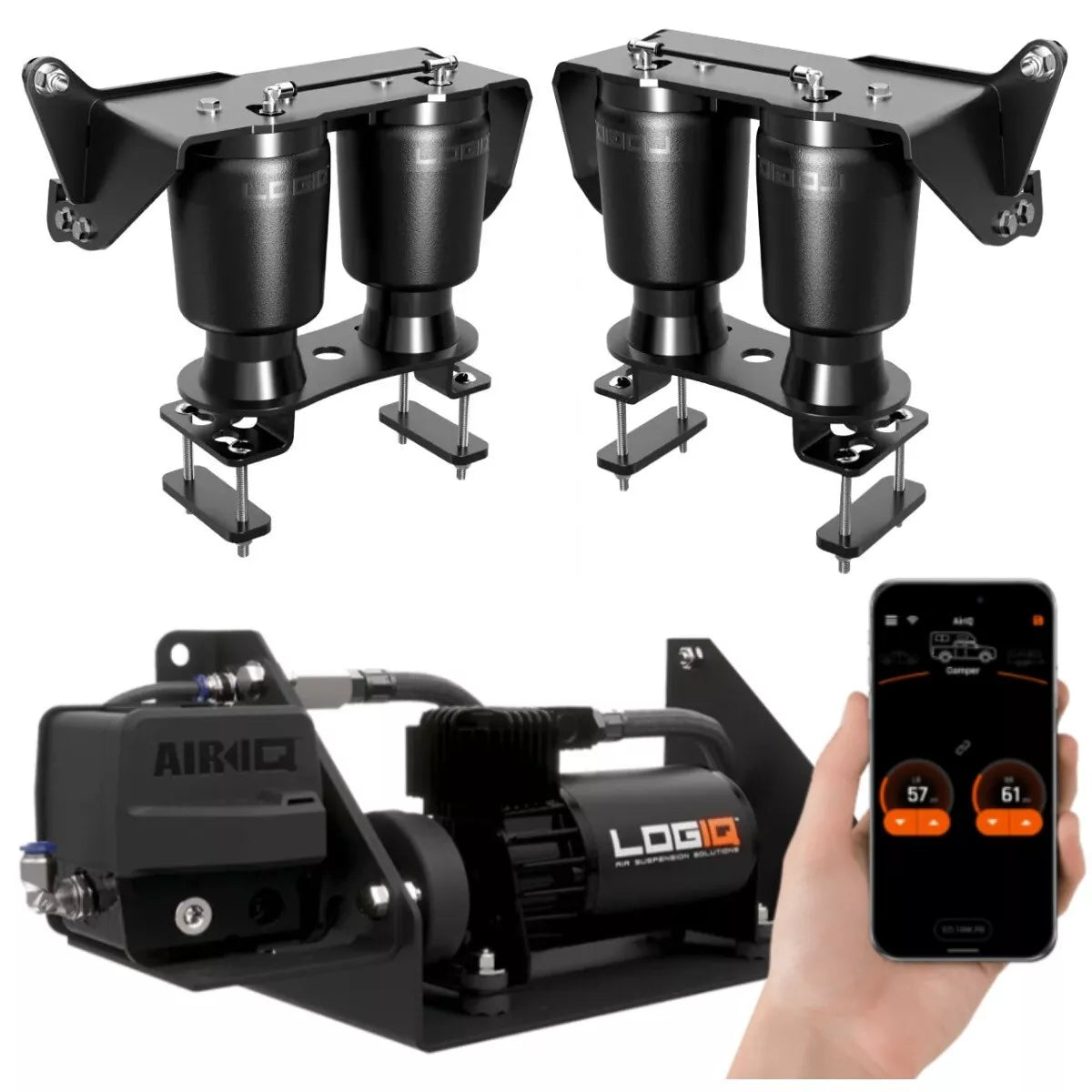 LOGIQ ReadyAir Load Leveling Air Bag Kit for 2023-2026 Ford F250 F350 F450 Super Duty - Recon Recovery