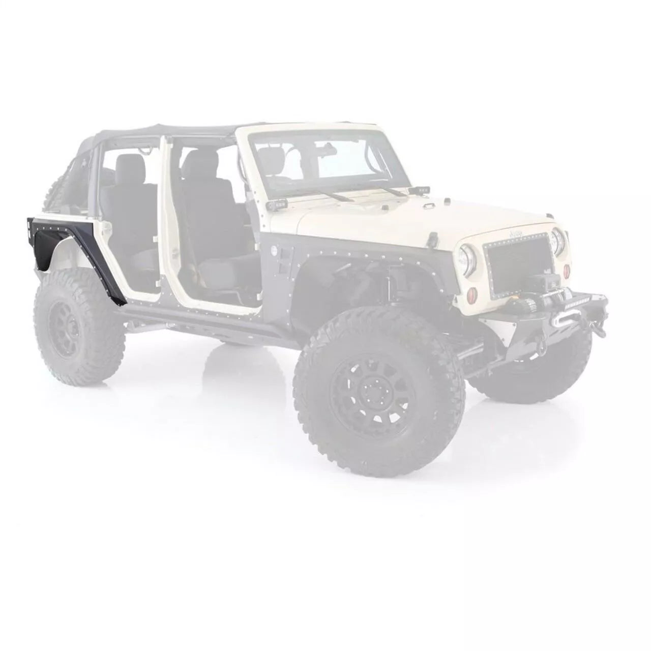 Smittybilt XRC Gen 1 Rear Fender Flares for 2007-2018 Wrangler JK (Pair) - Recon Recovery
