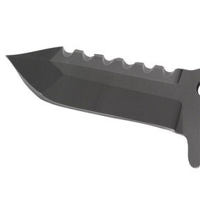 Smittybilt F.A.S.T. Survival Trail Knife – Compact 420 Stainless Rescue Tool- Recon Recovery