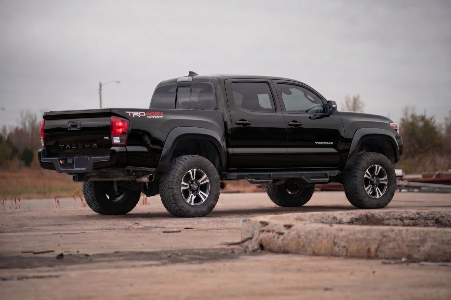 Rough Country Sport Fender Flares for 2016-2023 Toyota Tacoma