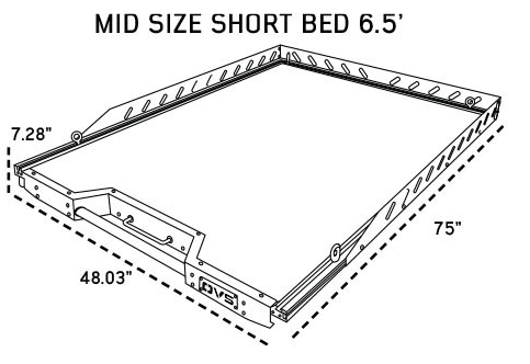 OVS Truck Bed Cargo Bedslide Extension - Recon Recovery