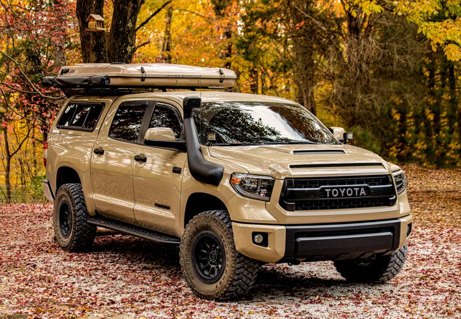 CR Step Edition Bolt on Rock Slider Steps For 2014-2021 Toyota Tundra - Recon Recovery