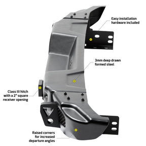 Smittybilt Stryker Modular Rear Bumper For 2018-2026 Jeep Wrangler JL - Recon Recovery
