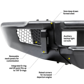 Smittybilt Stryker Modular Rear Bumper For 2018-2026 Jeep Wrangler JL - Recon Recovery