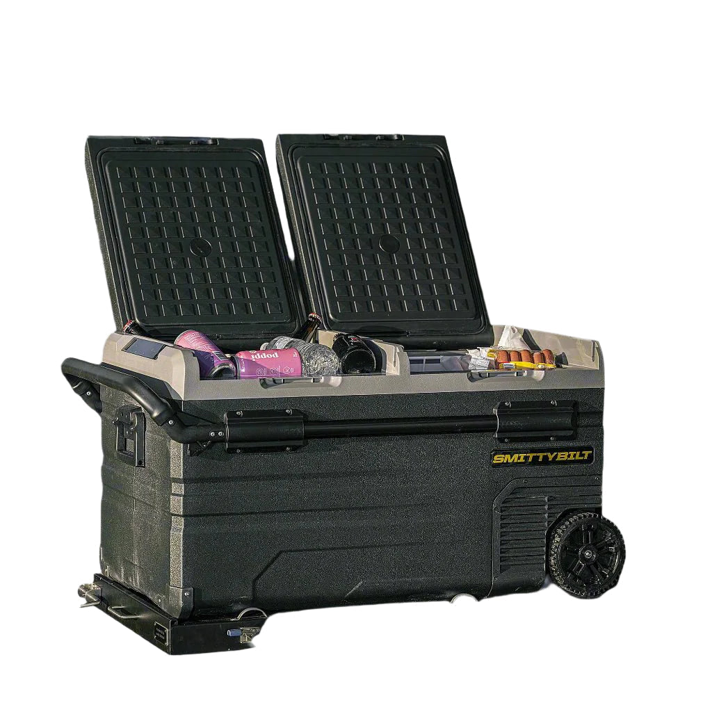 Smittybilt Waypoint Dual Zone 75L Fridge & Freezer with Chargeable Battery - Recon Recovery