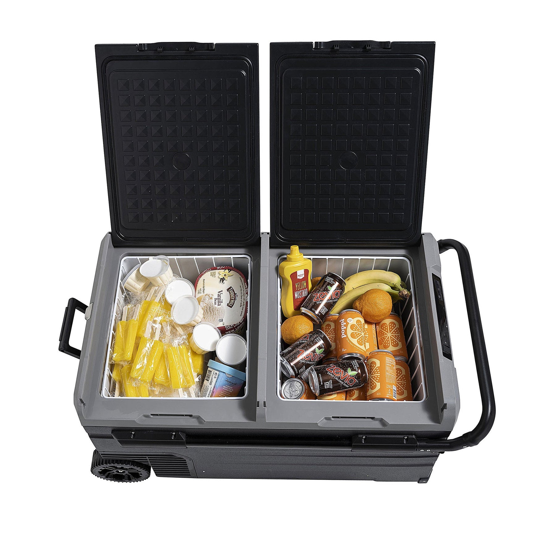 Smittybilt Waypoint Dual Zone 75L Fridge & Freezer with Chargeable Battery - Recon Recovery
