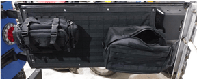 Smittybilt Rear Molle Tailgate Cover and Storage Bags For 1997-2006 Wrangler TJ & LJ - Recon Recovery
