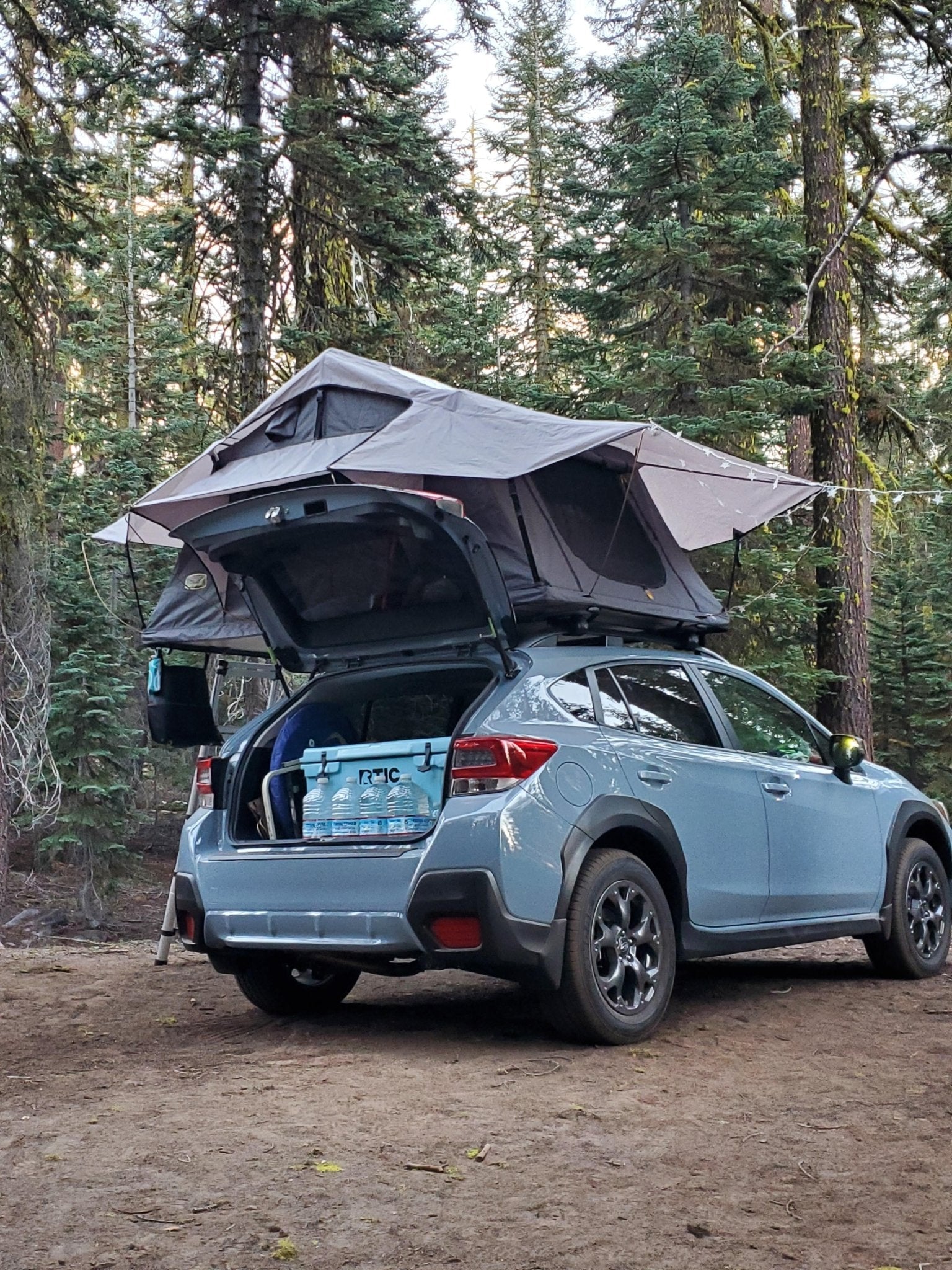 SmittyBilt Defender Roof Rack & Hardware for 2018-2023 Subaru Crosstrek - Recon Recovery
