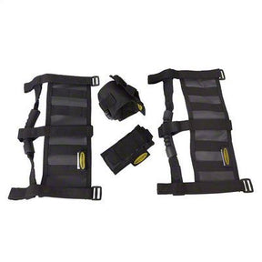 Smittybilt Deluxe Black Grab Handles Pair for 2007-2018 Jeep Wrangler JK- Recon Recovery