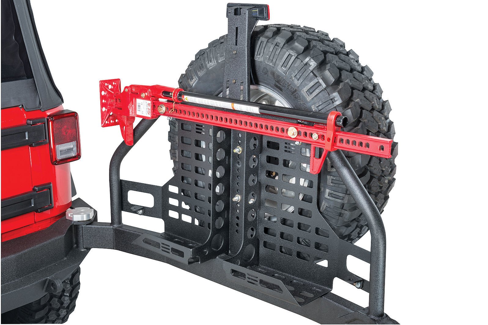 Smittybilt XRC Atlas Rear Bumper & Tire Carrier Combo For 2018-2026 Jeep Wrangler JL - Recon Recovery