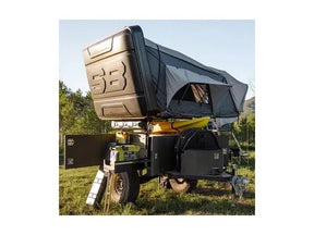Smittybilt Overland Gen2 XXL Hard Shell Rooftop Tent RTT (5 Person) - Recon Recovery