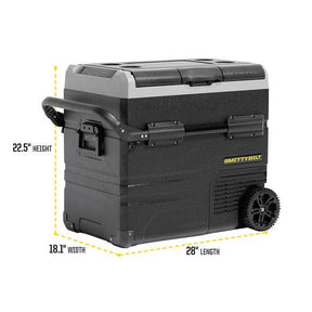 Smittybilt Waypoint Dual Zone 55L Fridge & Freezer with Chargeable Battery - Recon Recovery