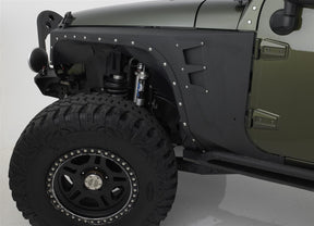 Smittybilt XRC Gen 1 Front Fender Flares for 2008-2018 Wrangler JK (Pair) - Recon Recovery