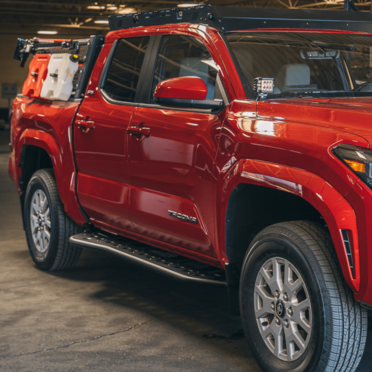 Cali Raised Bolt On Step Edition Rock Slider For 2024+ Toyota Tacoma USA Made