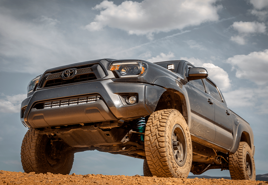 Low Profile Bolt On LED Ditch Light Mounting Brackets For 2005-2015 Toyota Tacoma