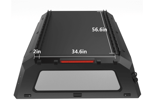 Openroad Aluminum Light Weight Modular Truck Cap for 2016-2023 Toyota Tacoma 6ft Bed