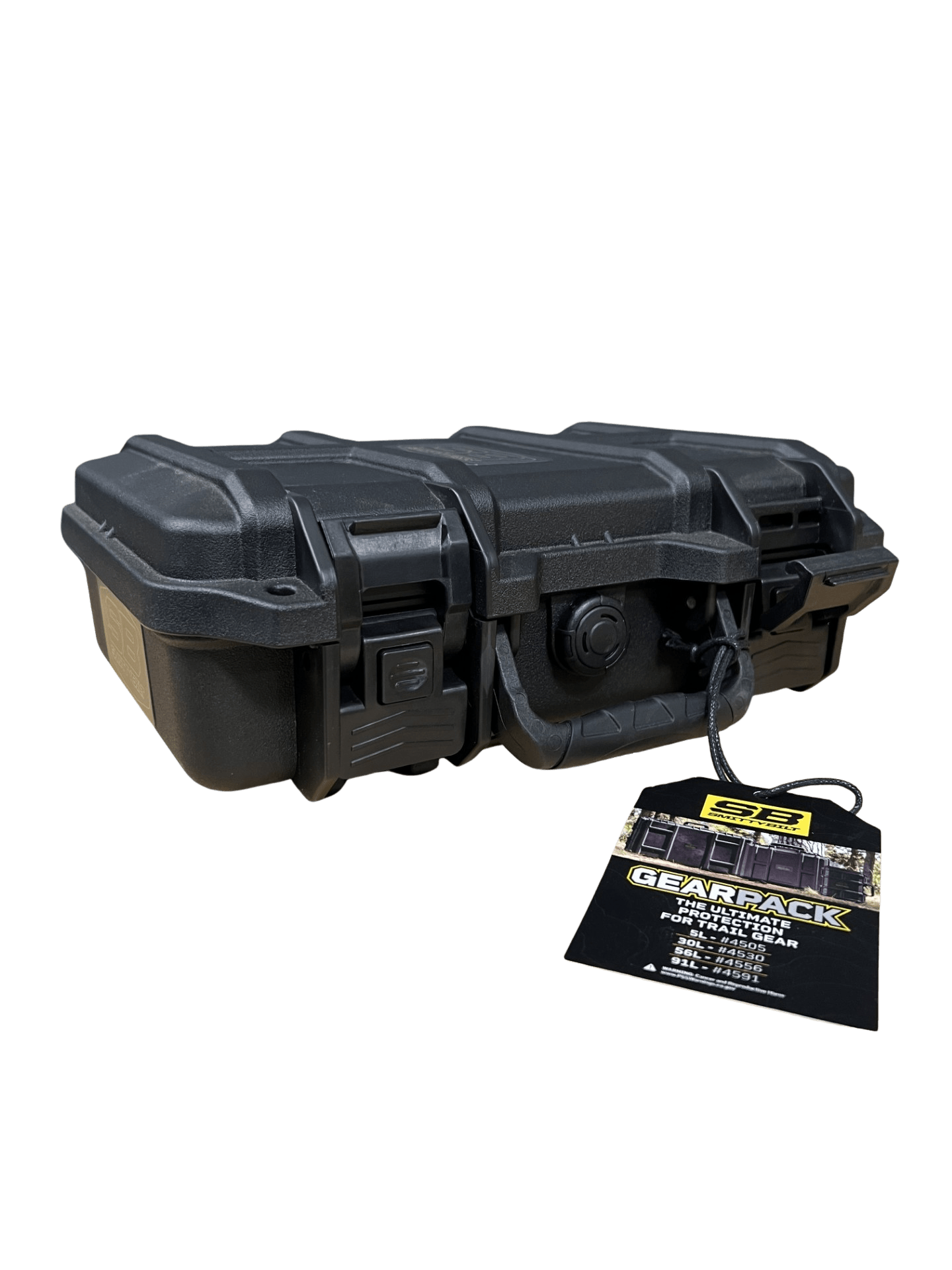 Smittybilt Weatherproof Gear Pack Storage Hard Case 5 Liter Small- Recon Recovery