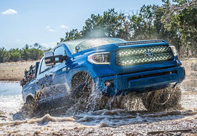 Low Profile Bolt On Ditch Light Mounting Brackets For 2014-2021 Toyota Tundra