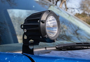 Low Profile Bolt On Ditch Light Mounting Brackets For 2014-2021 Toyota Tundra