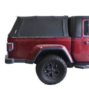 Explorer Soft Shell Foldable Bed Cap for 2020-2026 Jeep Gladiator JT | OVS Black Diamond