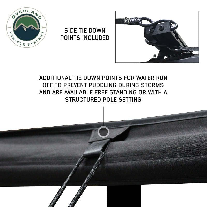 OVS XD Nomadic 270 Degree Free Standing Awning with LED Lights - Recon Recovery