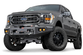 WARN Ascent Front Bumper | 2021-2023 Ford F-150 | Winch Ready