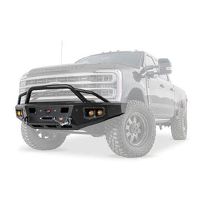 WARN Ascent Front Bumper | 2023-2025 Ford F-250 F-350 F-450 F-550 Super Duty | Winch Ready