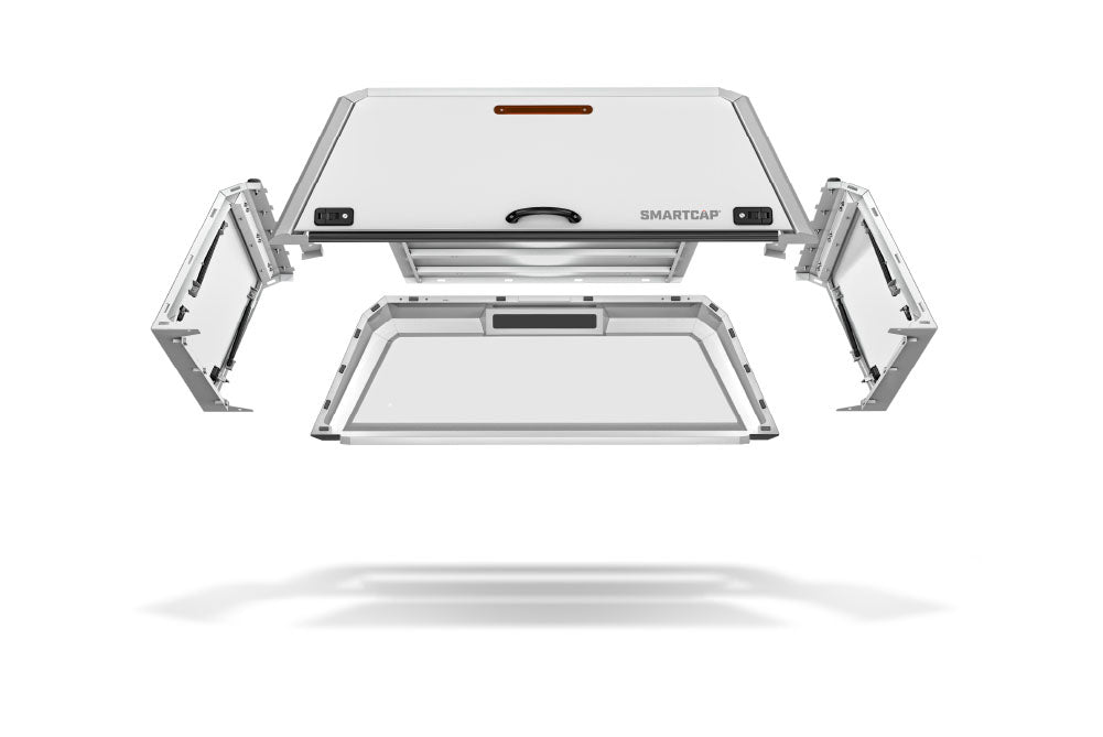 RSI EVOd Edge Defender OEM White SmartCap for 2019-2026 GM Silverado Sierra 1500 6.5ft Bed
