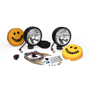 KC HiLites 6" Daylighter Halogen - 2-Light System - 100W Spot Beam